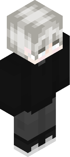 Minecraft skin tagged grayscale rank #43