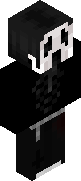 Minecraft skin tagged black rank #40