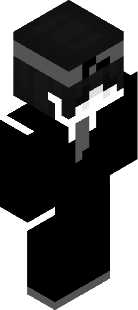 Minecraft skin tagged blackandwhite rank #16