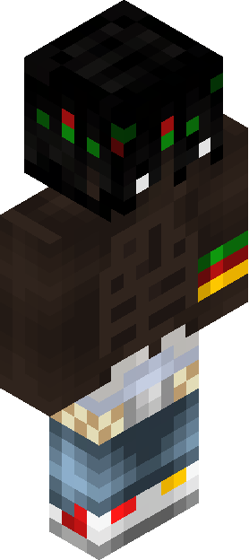 Minecraft skin tagged brown rank #45
