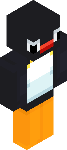 Minecraft skin tagged penguin rank #39