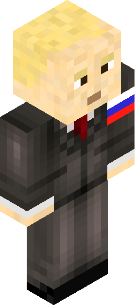 Minecraft skin tagged president rank #18