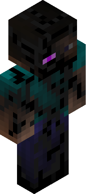 Minecraft skin tagged teal rank #5