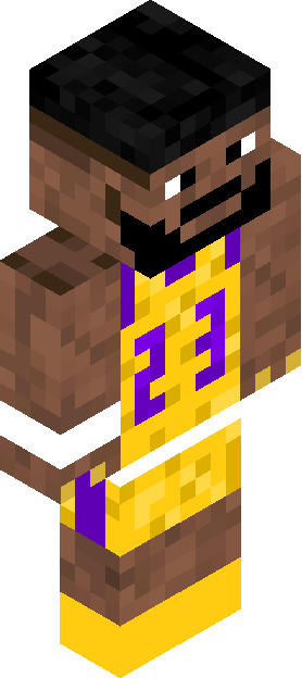 Minecraft skin tagged lakers rank #9
