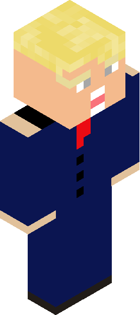 Minecraft skin tagged president rank #19