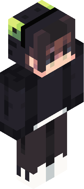 Minecraft skin tagged black rank #42