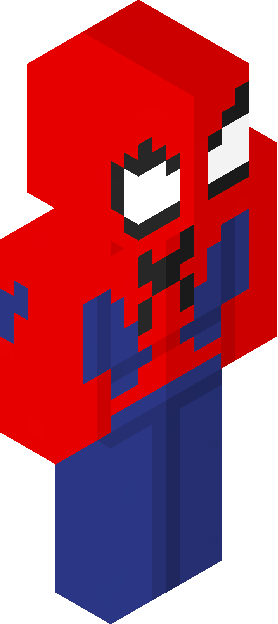 Minecraft skin tagged spiderman rank #16