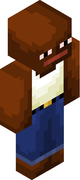 Minecraft skin tagged monkey rank #34