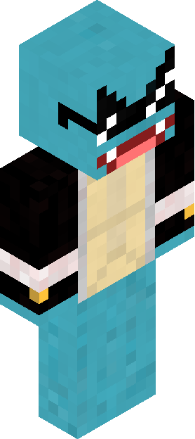 Minecraft skin tagged aqua rank #10