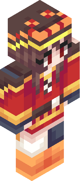 Minecraft skin tagged headband rank #26