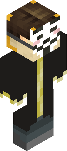 Minecraft skin tagged goldtrim rank #43