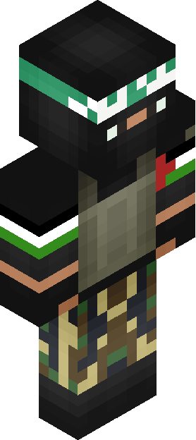 Minecraft skin tagged palestinian rank #1