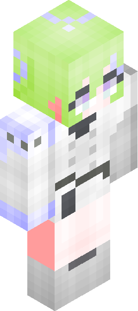 Minecraft skin tagged whiteoutfit rank #6