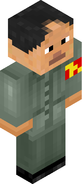 Minecraft skin tagged badge rank #3