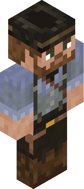 Minecraft skin tagged explorer rank #34