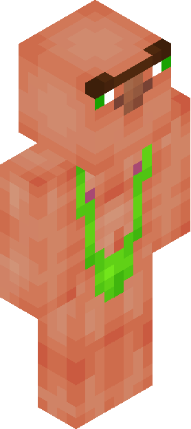 Minecraft skin tagged green rank #10