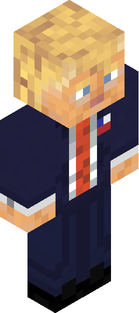 Minecraft skin tagged president rank #10