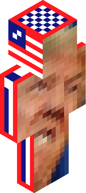Minecraft skin tagged american rank #6
