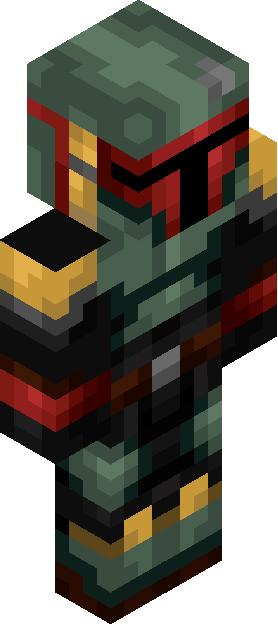 Minecraft skin tagged mercenary rank #7
