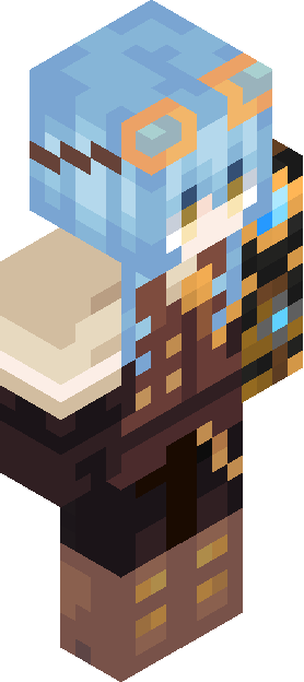 Minecraft skin tagged goldtrim rank #38