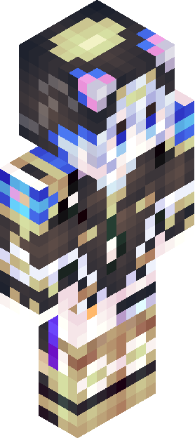 Minecraft skin tagged blueeyes rank #12