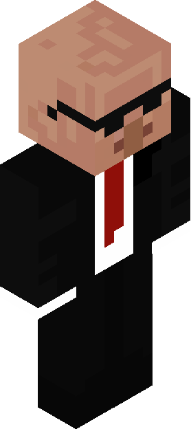 Minecraft skin tagged suited rank #44